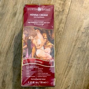 Henna cream hair color